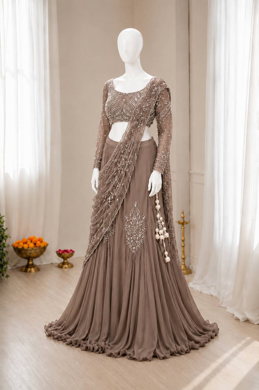 Get festive ready in our new Trending Stylelish Lehenga Choli set
