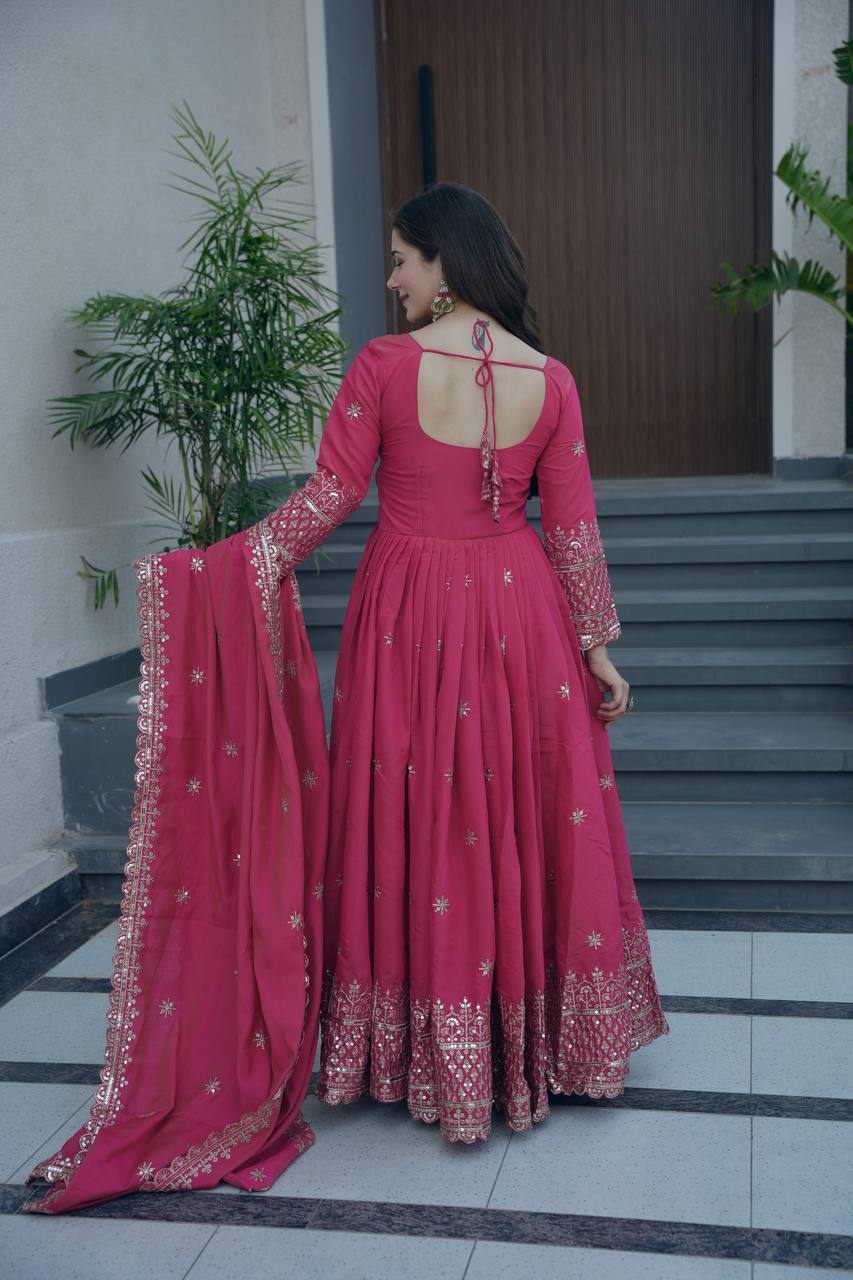 Designer Party Wear Look Gown Collection