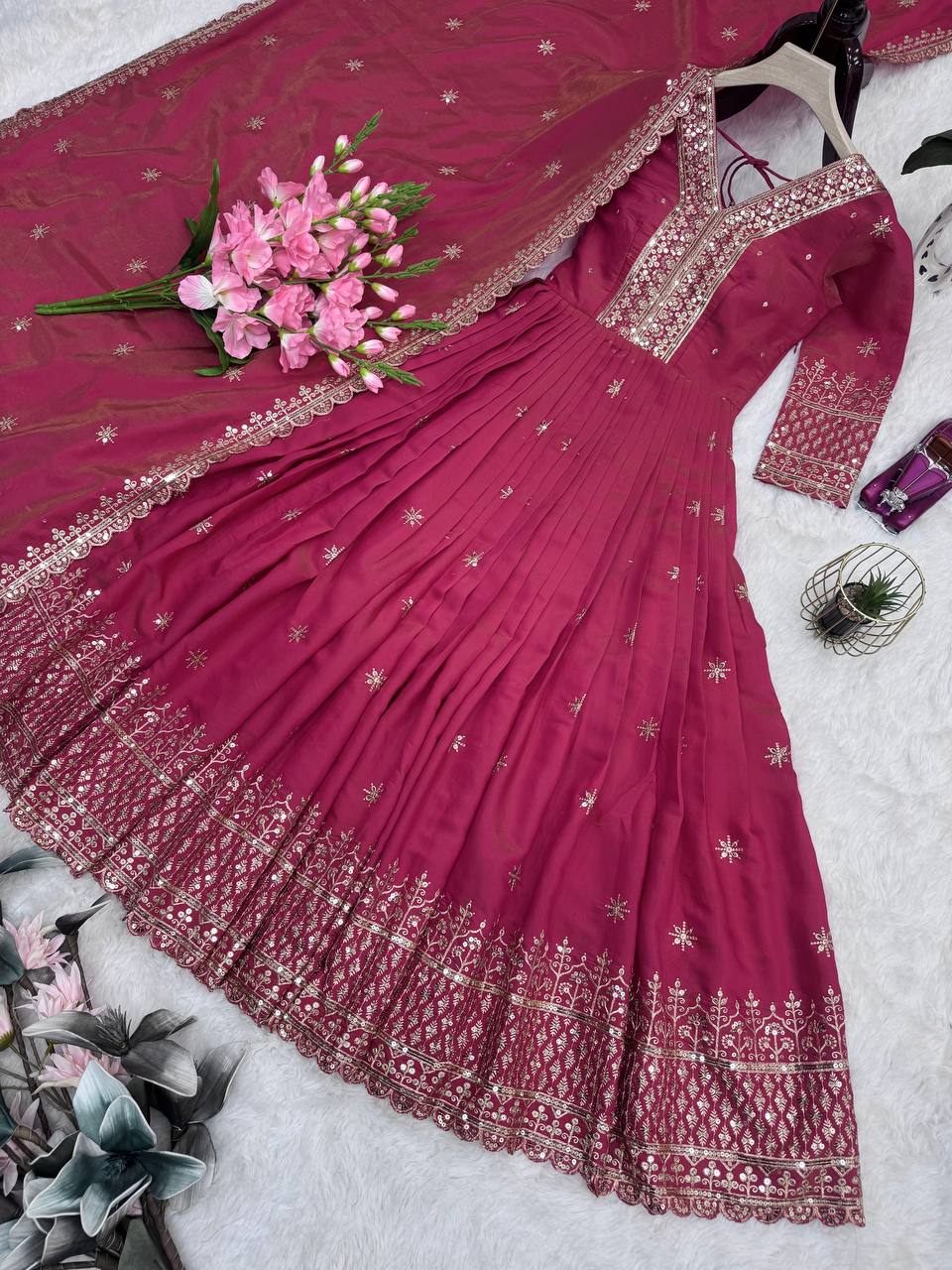 Designer Party Wear Look Gown Collection