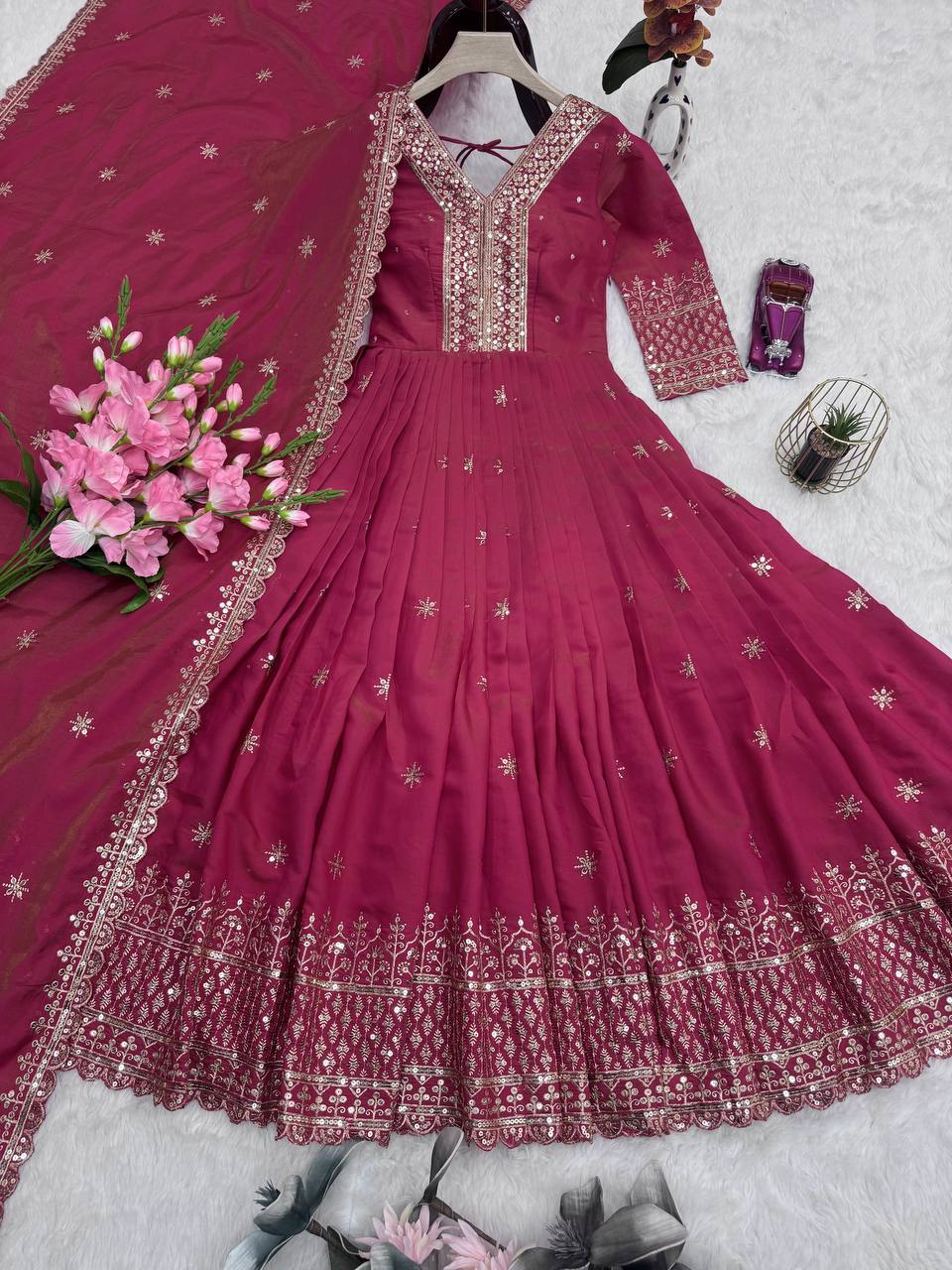 Designer Party Wear Look Gown Collection
