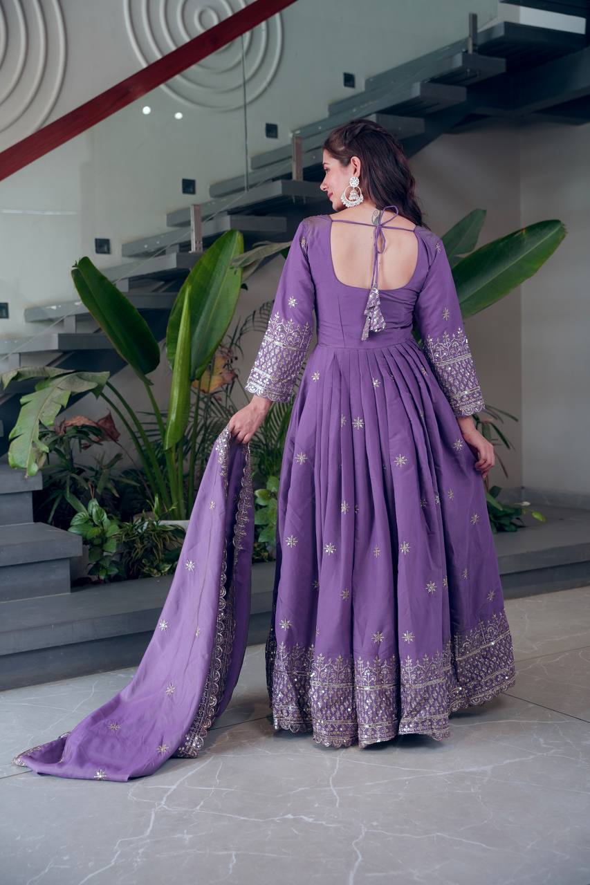 Designer Party Wear Look Gown Collection