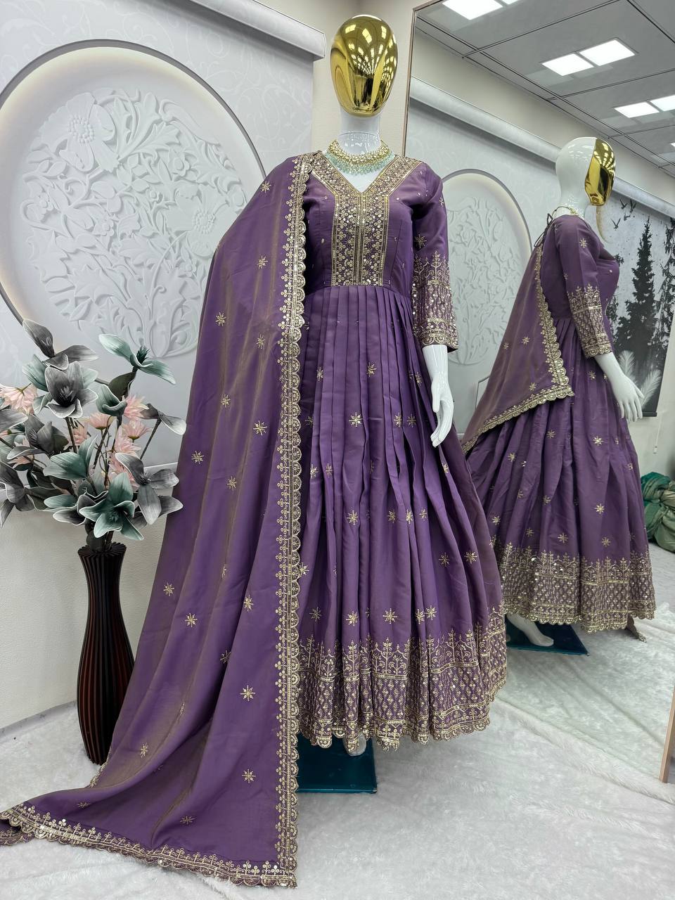 Designer Party Wear Look Gown Collection