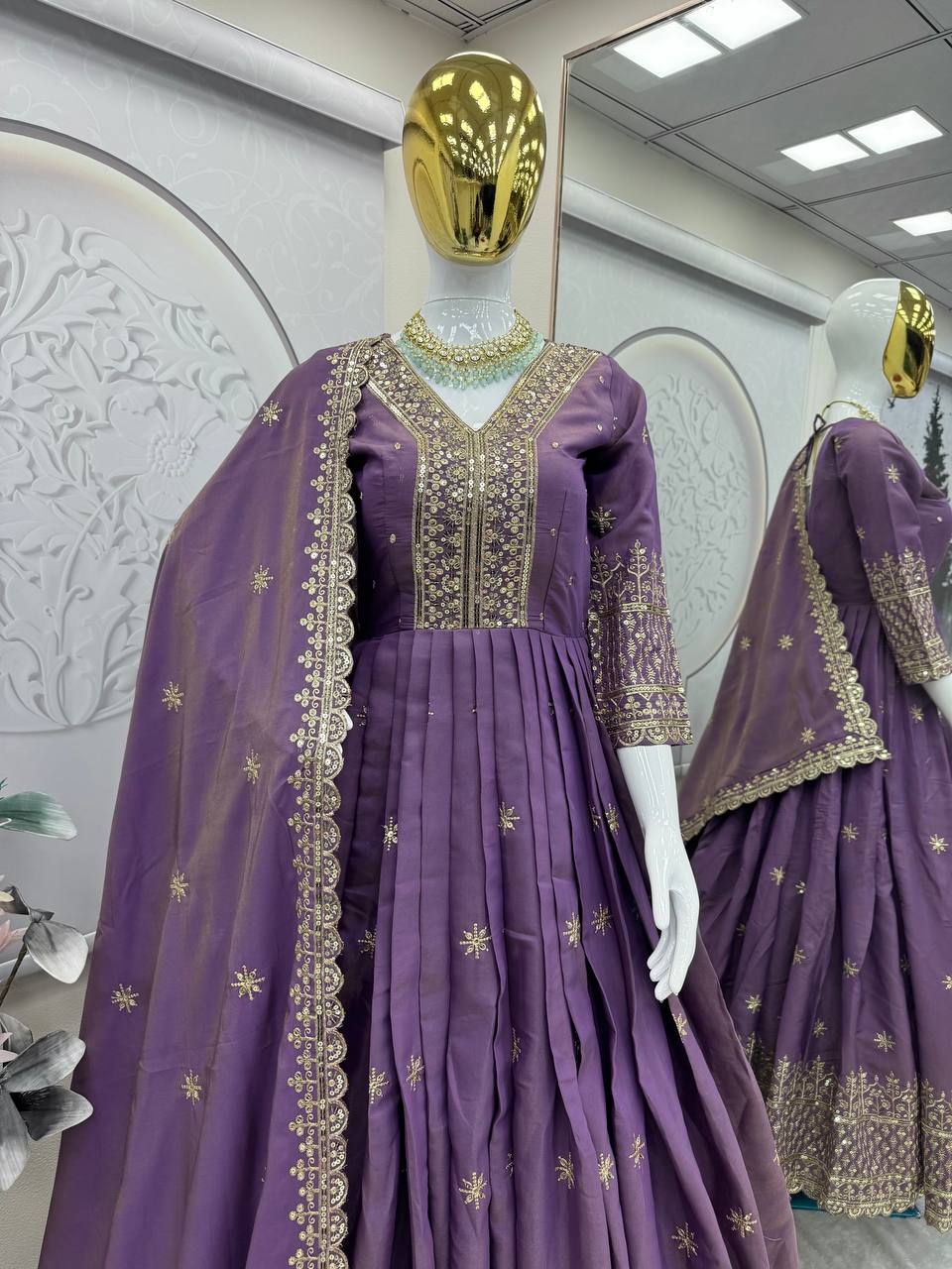 Designer Party Wear Look Gown Collection