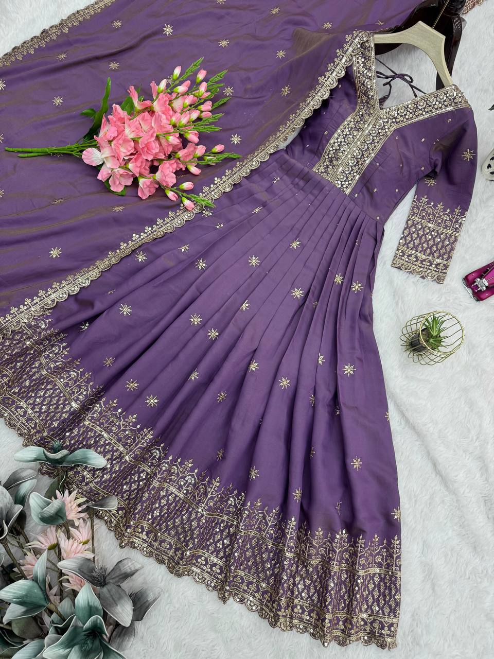 Designer Party Wear Look Gown Collection