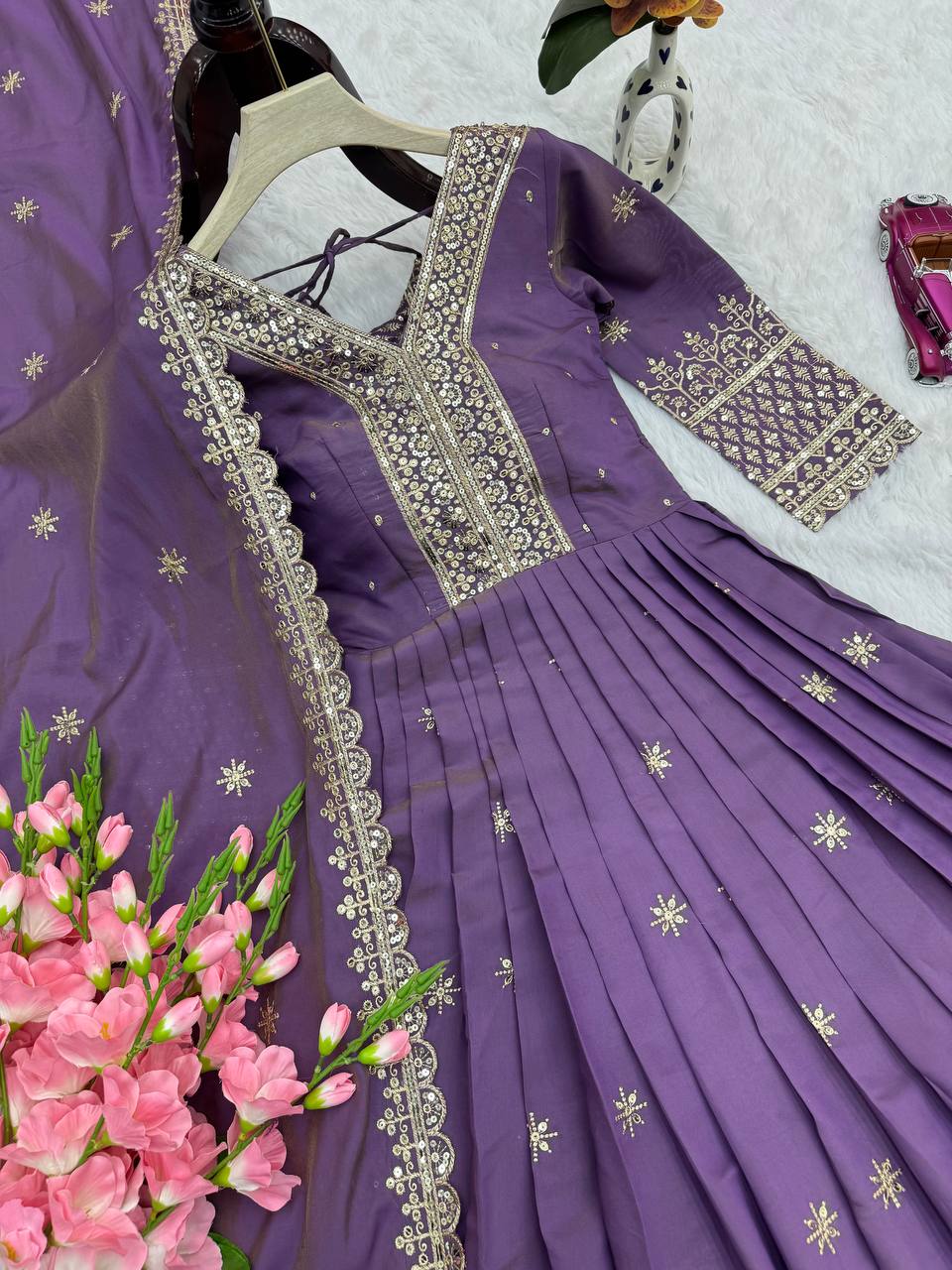 Designer Party Wear Look Gown Collection