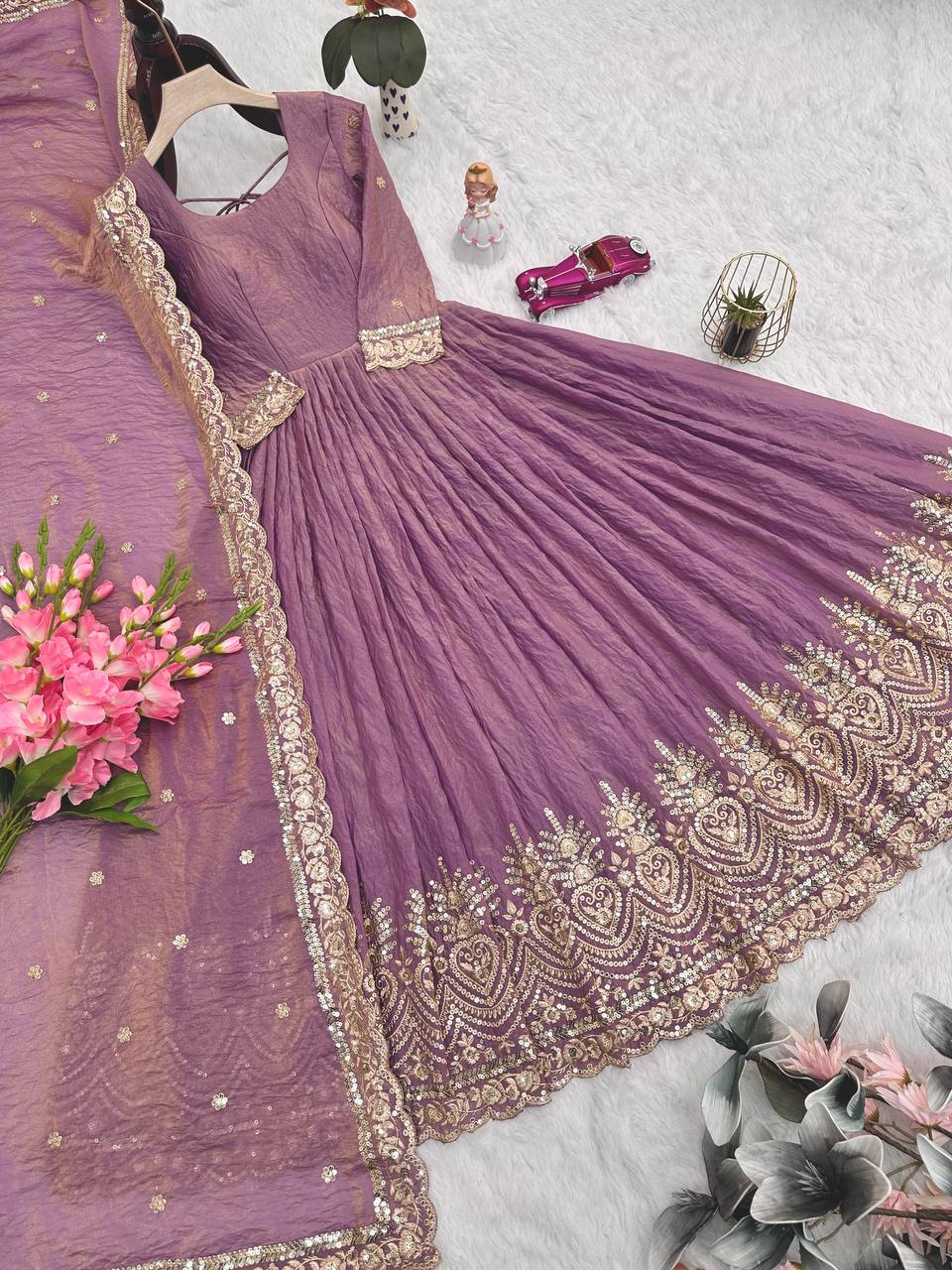 Designer Party Wear Look Collection Gown
