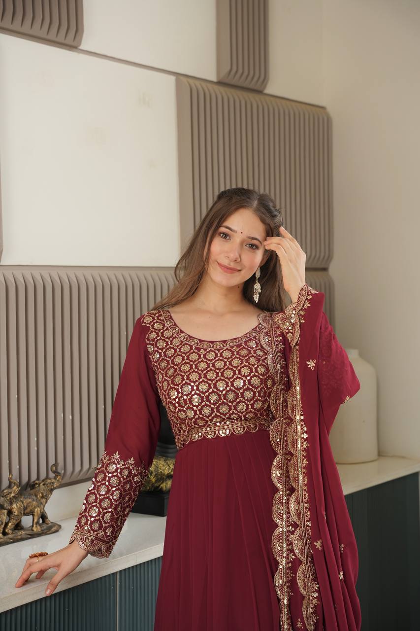 Designer Party Wear Look Collection Gown