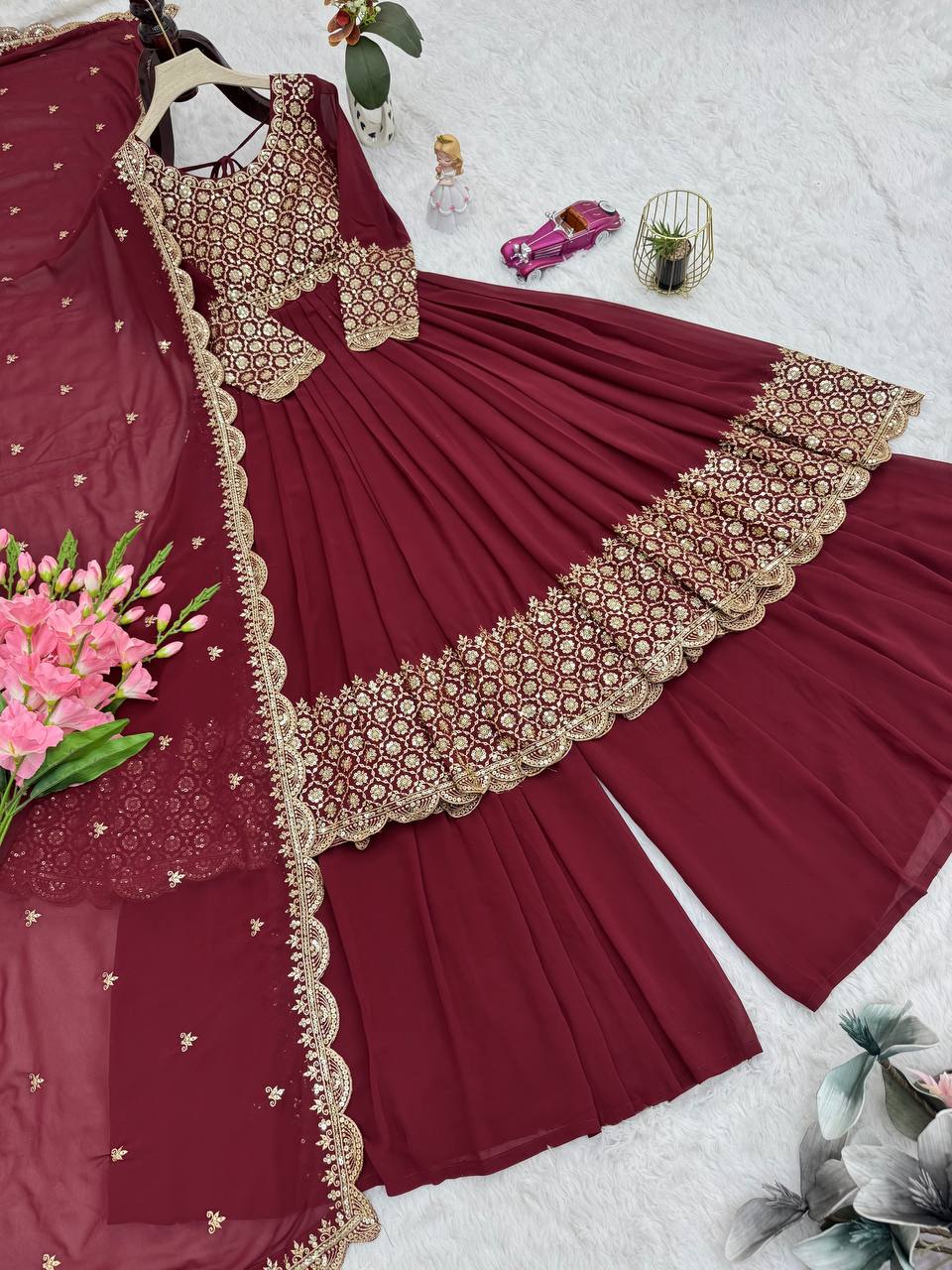 Designer Party Wear Look Collection Gown