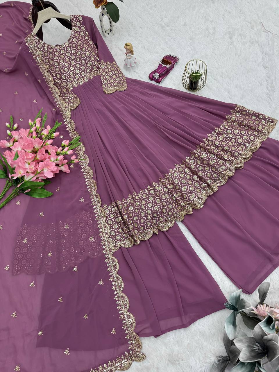 Designer Party Wear Look Collection Gown
