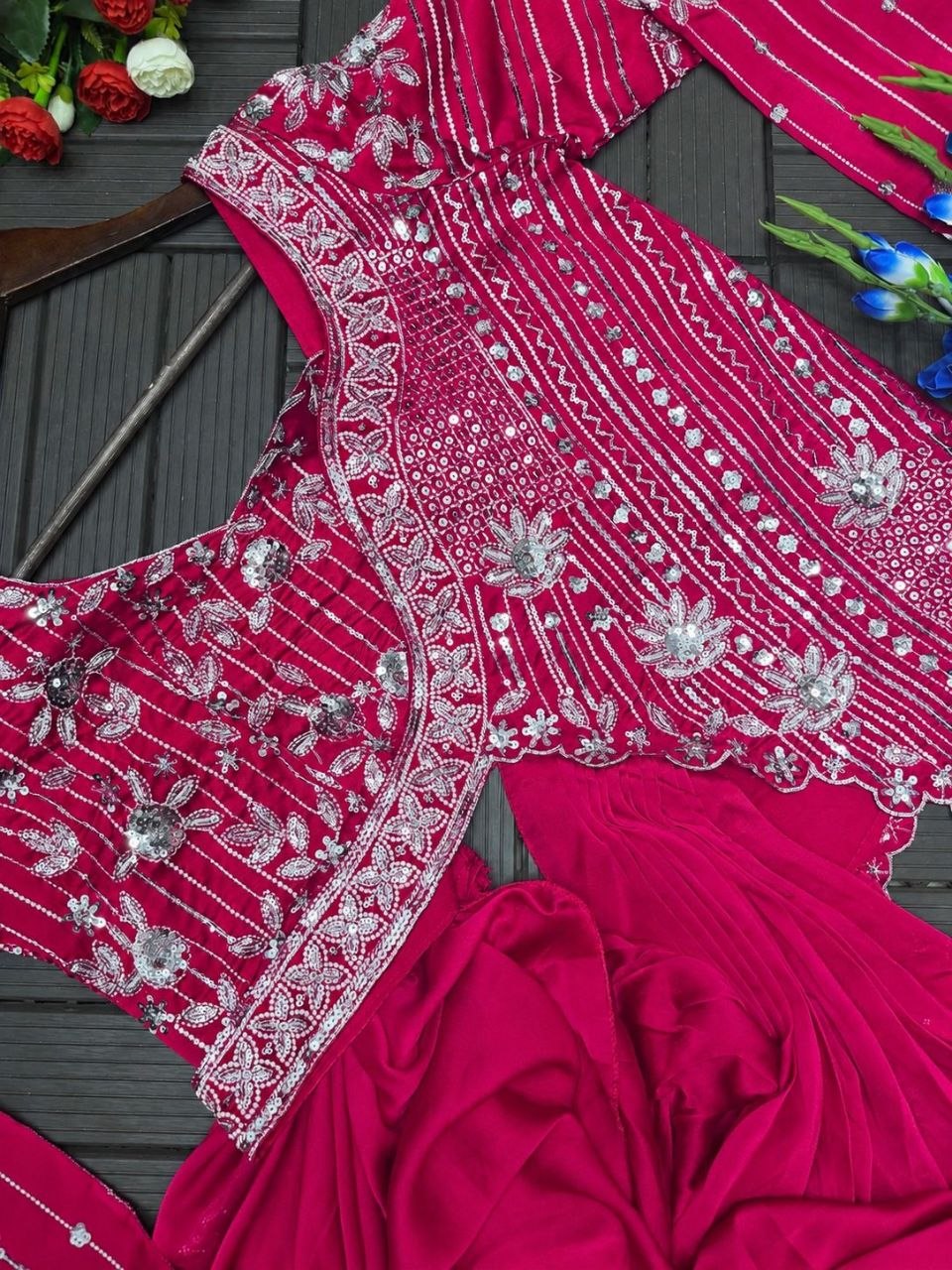 Launching Embroidery Work Lehenga Choli