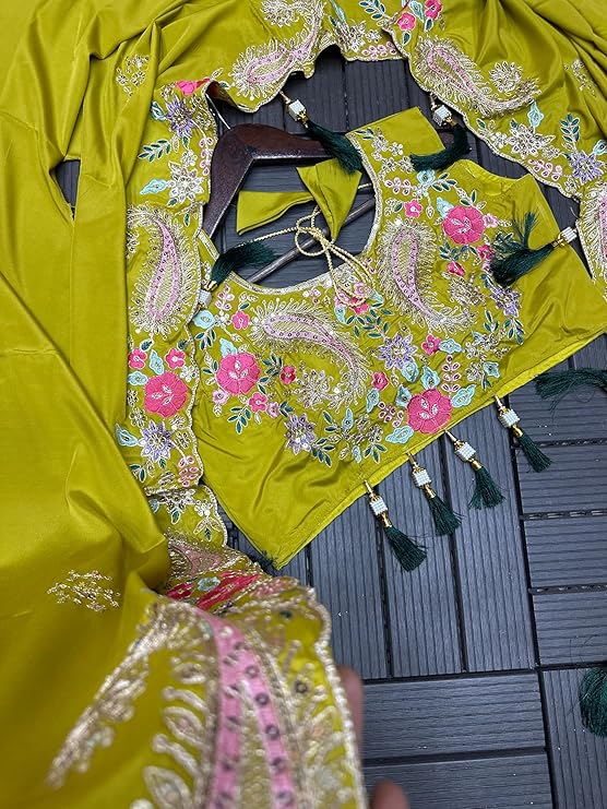 Designer Party Wear Shrug with Sharara Set