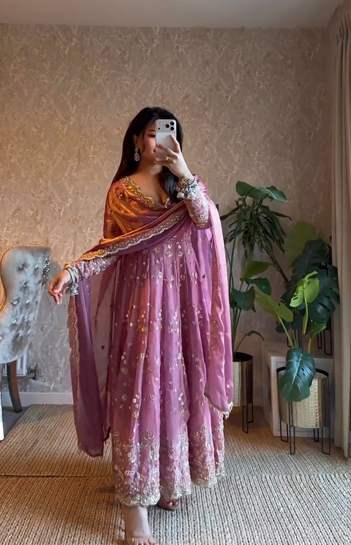 Launching Designer Party Wear Look Gown For Wedding