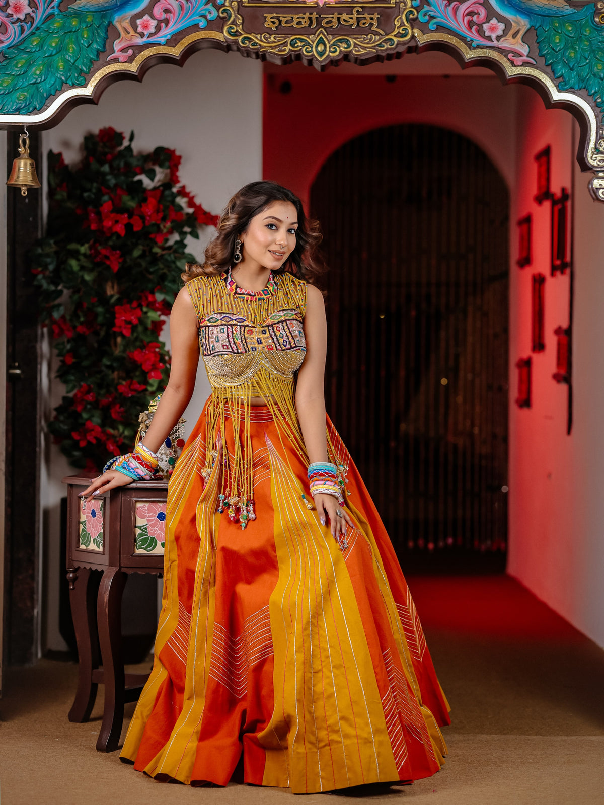 Launching Navratri Special Work Lehenga choli