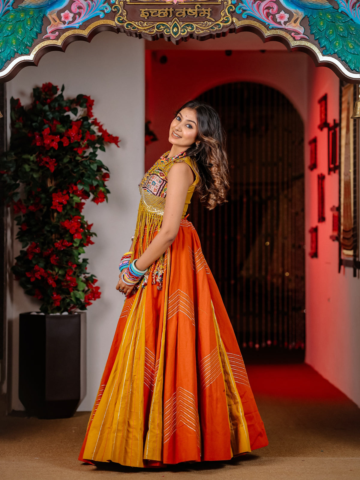 Launching Navratri Special Work Lehenga choli