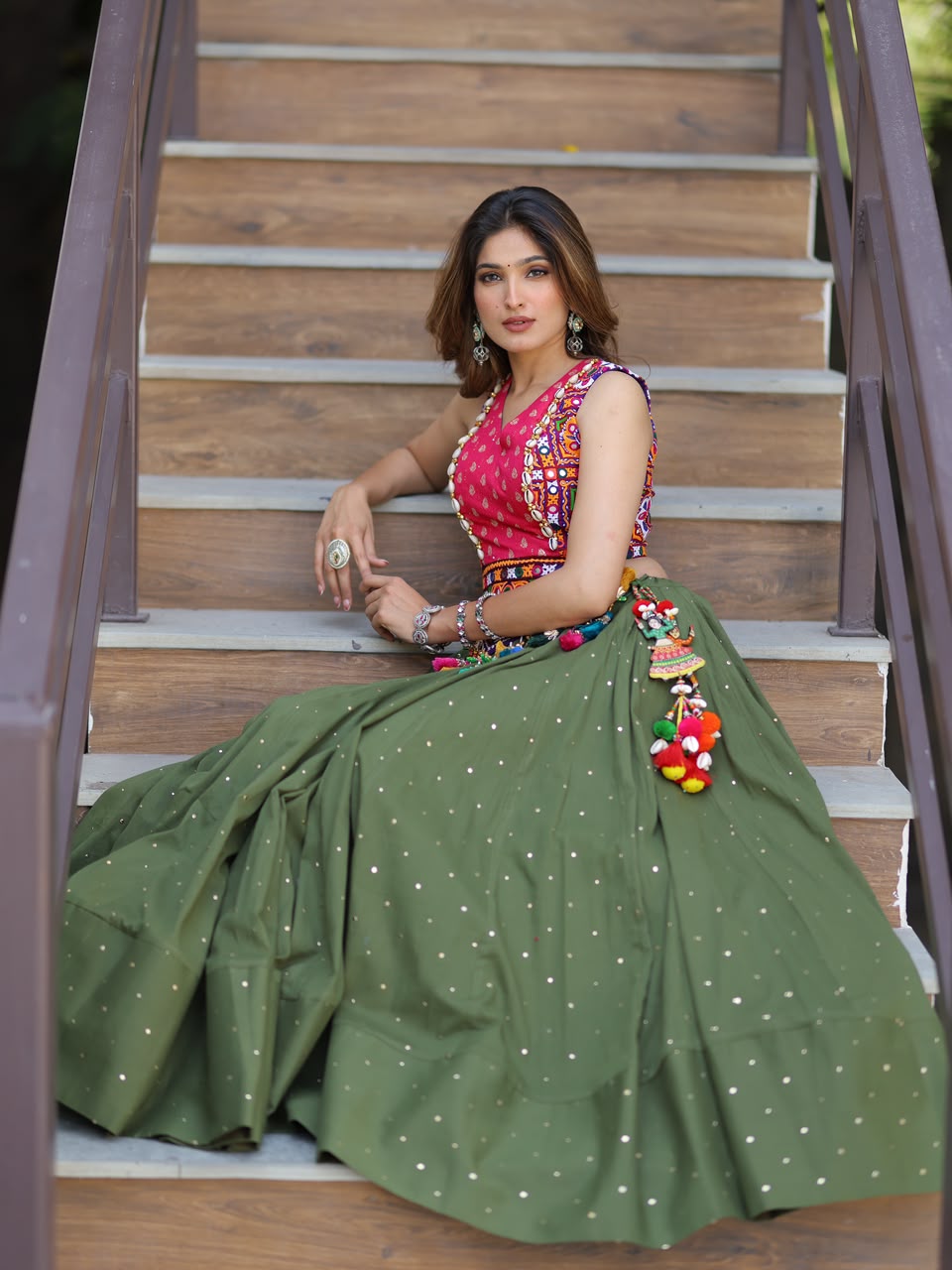 Launching Navratri Special Kediyu Lehenga