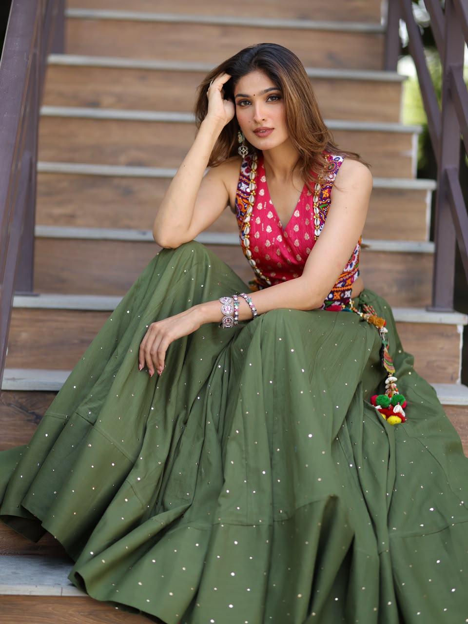 Launching Navratri Special Kediyu Lehenga