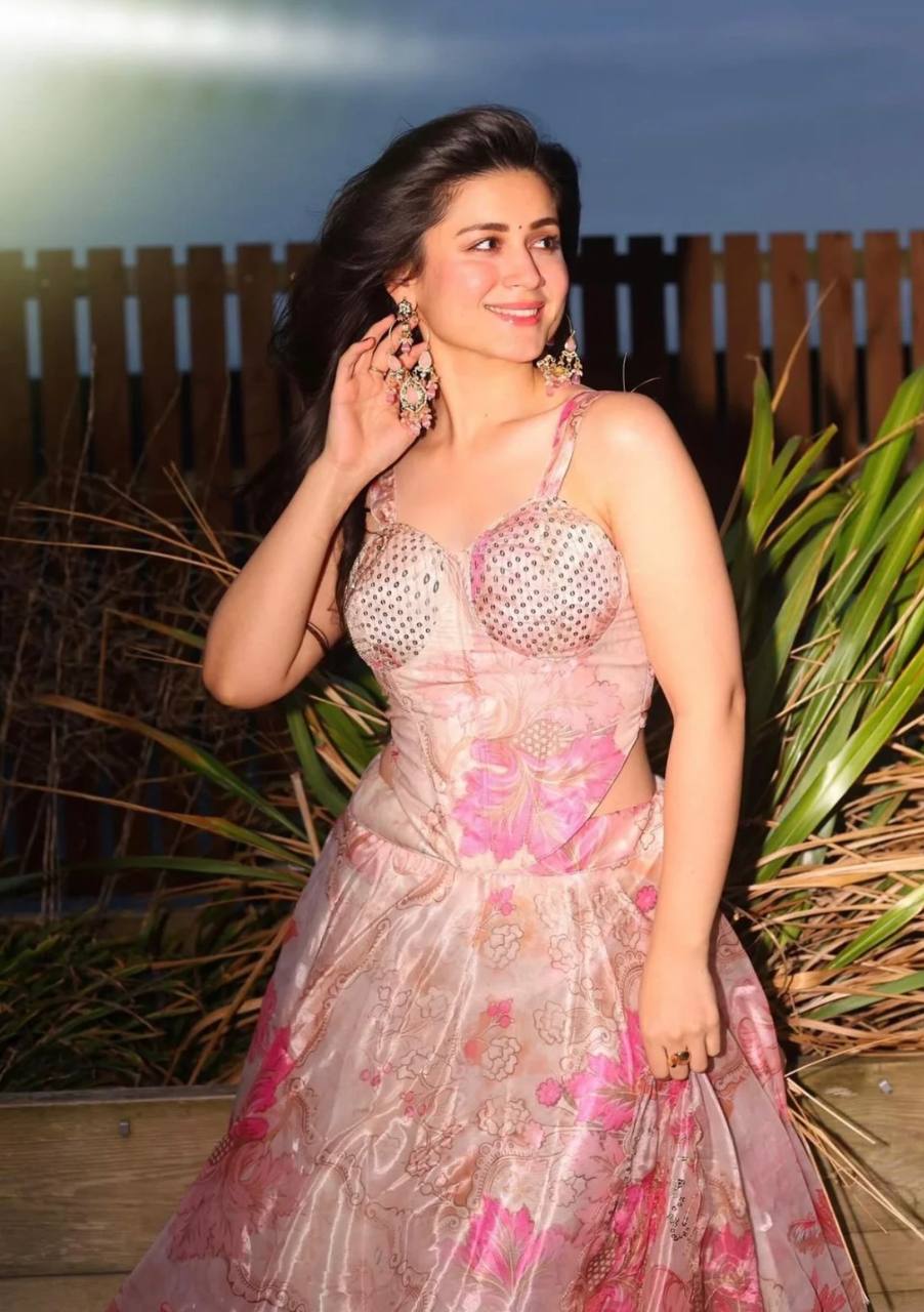Exclusive Organza Corset Lehenga Set with Digital Print Dupatta