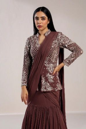 New Super Trending Party Wear Jacket  Lehenga With Dupatta